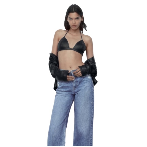 ZARA | Blue | Z1975 MID RISE STRAIGHT LONG LENGTH - Picture 10 of 13